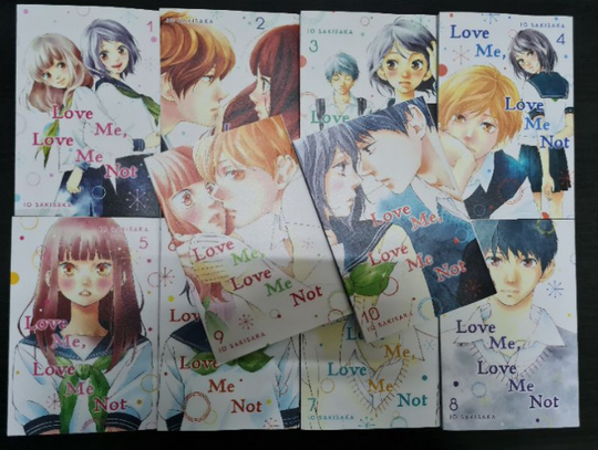 Love Me Love Me Not Volume 1 - 12 (END) complete manga comic Set English Version