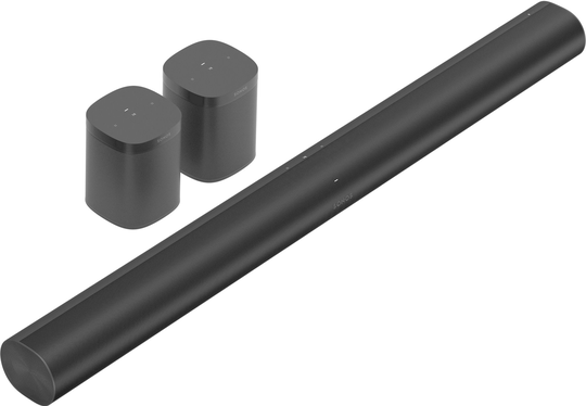 Sonos Arc 2 / (2) One SL Speaker Kit, Black