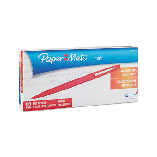 Point Guard Flair Needle Tip Stick Porous Point Pen