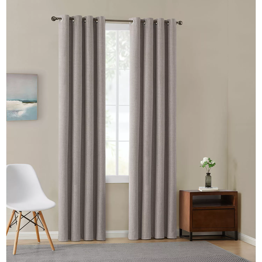 Total Blackout Window Panel Pairs-Mocha 52x108