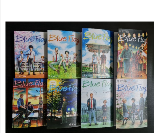 Blue Flag KAITO Volumes 1-8 New English Comics Full Set Manga Fast Ship