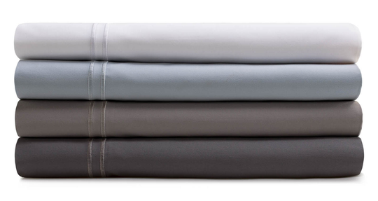 Malouf Woven White Twin XL Supima Premium Cotton Sheet Set