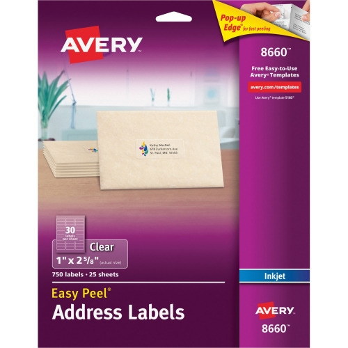 Avery Address Labels - Sure Feed