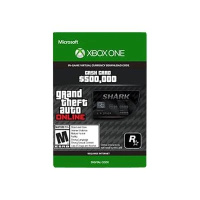 Download Xbox Grand Theft Auto Online Xbox One Bull Shark Cash Card Digital Code