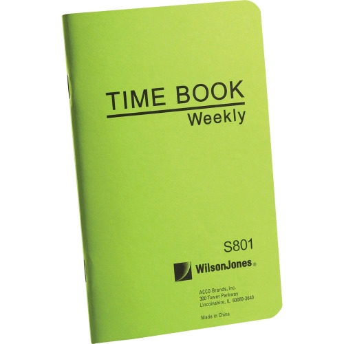 Wilson Jones Foreman's Time Book