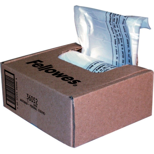 Fellowes Waste Bags for Small Office / Home Office Shredders