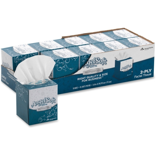 Angel Soft Professional Series Facial Tissue by GP Pro in Cube Box