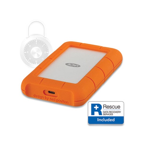 Rugged Secure External Hard Drive