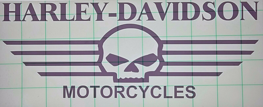 Harley Davidson Vinyl Die-Cut Indoor Outdoor Car Window Decal-24 Colors-10.5 in