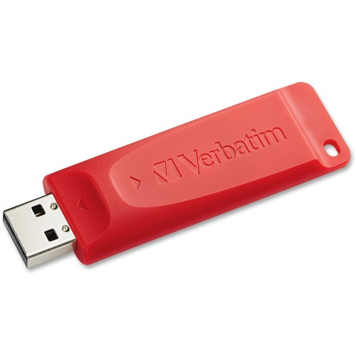 Verbatim 128GB Store 'n' Go USB Flash Drive - Red