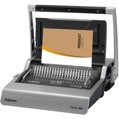Fellowes Galaxy 500 Comb Binding Machine w/ Starter Kit