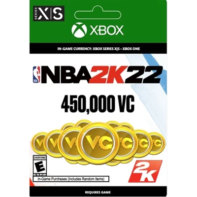 Download Xbox NBA 2K22 450000 VC Xbox One Digital Code