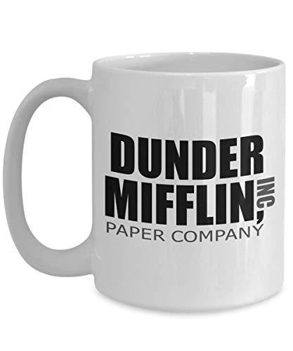 Dunder Mifflin. World's Best Boss. The Office Double-Sided Mug. Perfect Gifts Fo