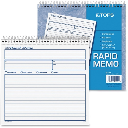 TOPS Rapid Memo Book