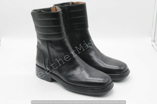 Star Trek Enterprise Uniform Boots, Handmade Pure Leather Cosplay Costume Boots.