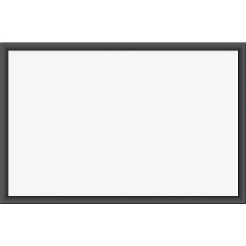 U Brands Magnetic Dry Erase Board, 23 x 35 Inches, Black Wood Frame (311U00-01)