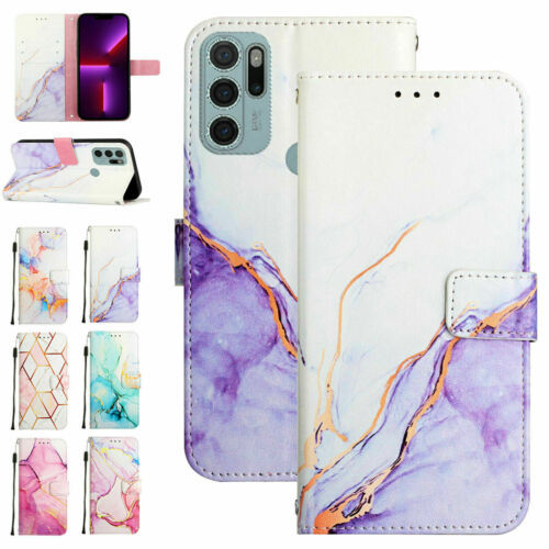 For Motorola Moto Edge 20 Lite/Fusion/Pro Magnetic Flip back Wallet cover Case