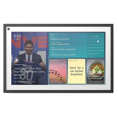 Introducing Echo Show 15, Full HD 15.6" smart display for family organization with Alexa