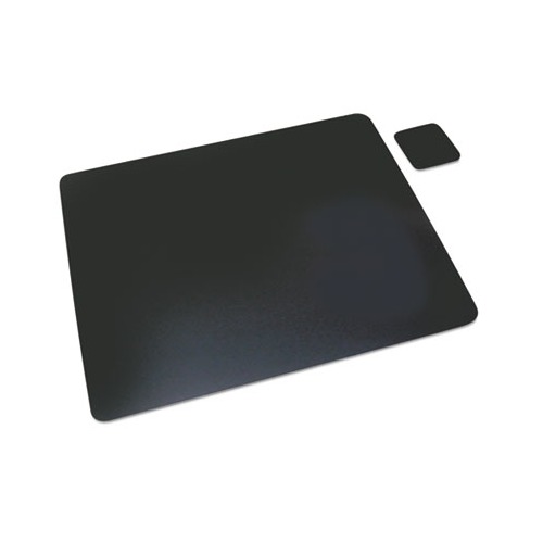 Leather Desk Pad w/Coaster