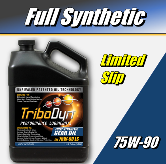 TriboDyn TRI-EX2 75W-90 Limited Slip Full Synthetic Ceramic Gear Oil