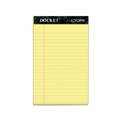 Docket Ruled Perforated Pads