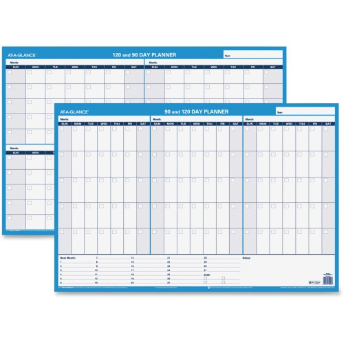At-A-Glance 90/120-Day Erasable Wall Planner