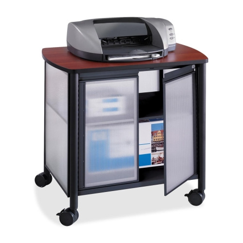 Safco Impromptu Black Deluxe Stand with Doors