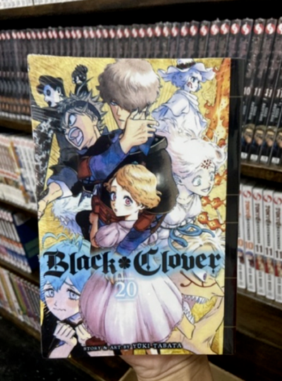 Comic Book!! BLACK CLOVER by Yuki Tabata Manga Volume 1-20 English Version DHL
