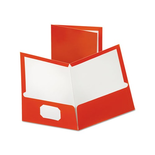 Two-Pocket Laminated Paper Folder