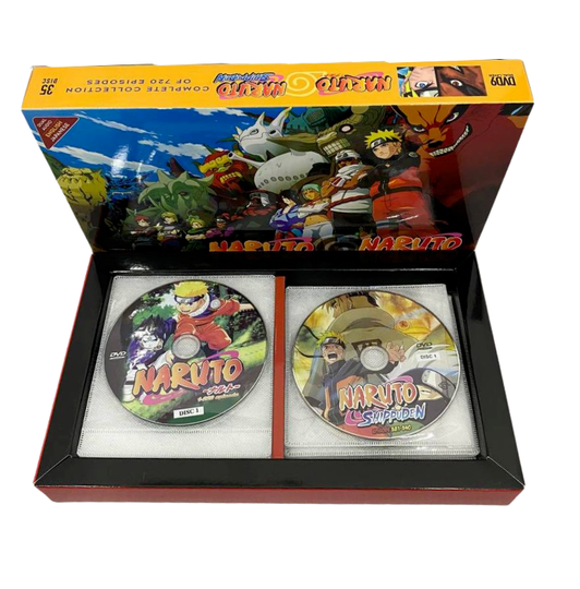 Anime English Dub Naruto Shippuden Complete Series Season. 1 - 720 End Box Set