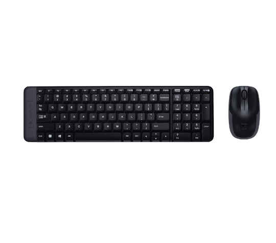 Logitech MK215 Wireless Keyboard and Mouse Combo for Windows, 2.4 GHz Wireless