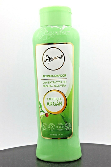 Anyeluz Acondicionador de Argan, Ginseng, Aloe Vera, 500ml