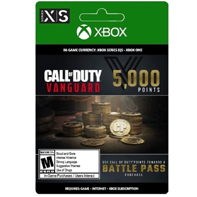 Download Xbox Call of Duty Vanguard 5000 Xbox One Digital Code