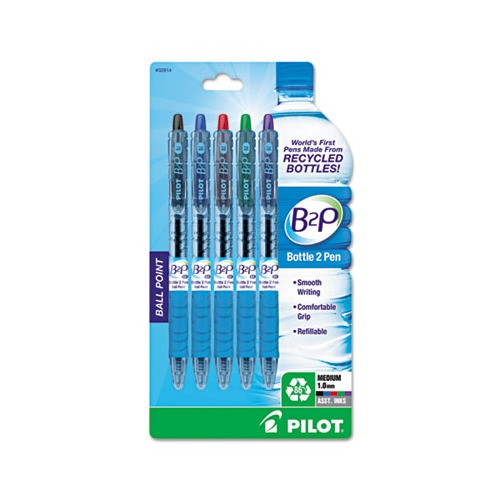 B2P Bottle-2-Pen Recycled Retractable Ballpoint Pen