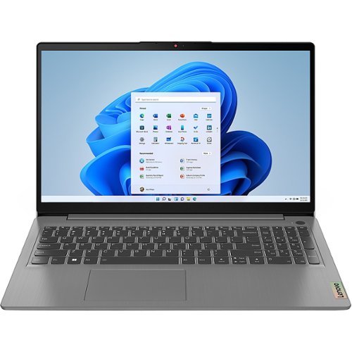 Lenovo - IdeaPad 3 15ABA7 15.6" Laptop AMD Ryzen 3 5425U 8GB 256 GB SSD Windows 11 Home - Arctic Gray