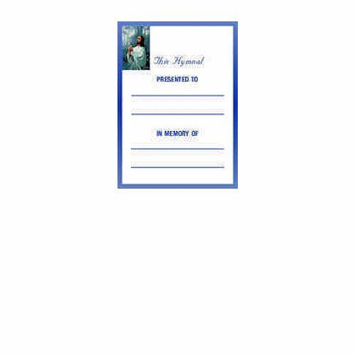 In Memory Of, Jesus Bookplates for Church Libraries - Set of 50 [Office Product]