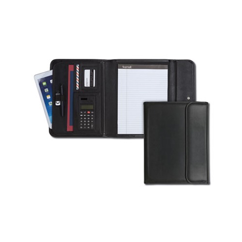 Professional Tri-Fold Padfolio w/Calculator