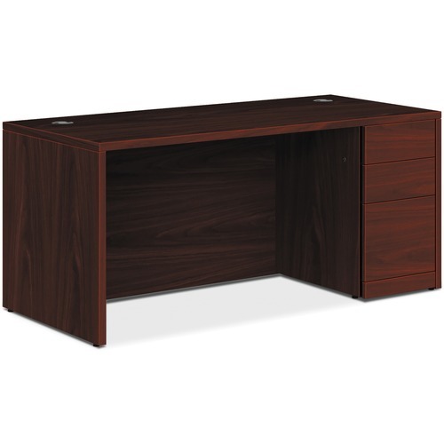 HON 10500 Series Right Pedestal Desk