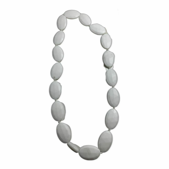 Lil Jumbl Baby Teething Necklace (FK005) White