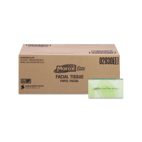 100% Recycled Convenience Pack Facial Tissue