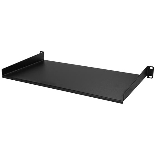 StarTech.com 1U Rack Shelf - 10in Deep - Rack Mount Shelf - Server Rack Shelf - Cantilever Shelf - Network Rack Shelf - 1U Shelf
