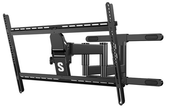 Secura Full-Motion Wall Mount For Flat Panel TVs 42" - 90"