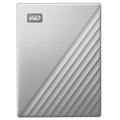 Western Digital 2 TB My Passport Ultra Silver Portable External Hard drive - WDBC3C0020BSL