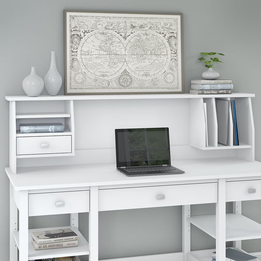 Pure White Hutch Organizer - Broadview