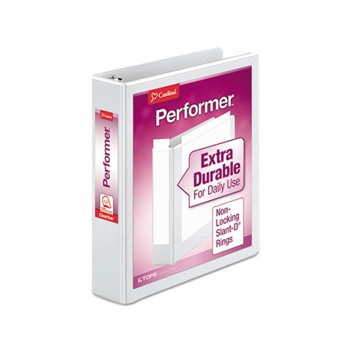 Performer ClearVue Slant-D Ring Binder