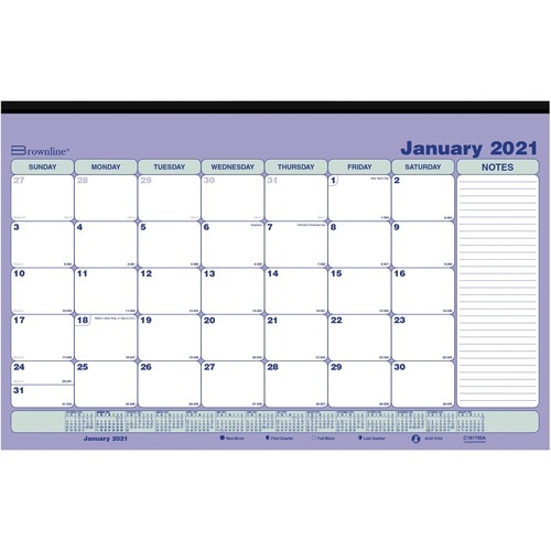 Brownline Magnetic Calendar