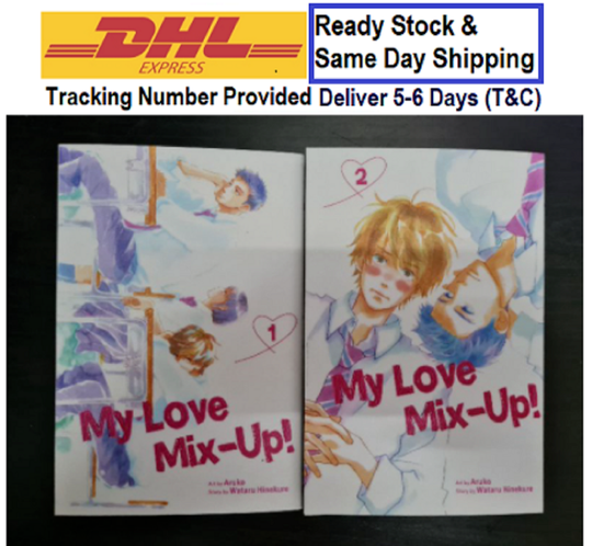 My Love Mix-up! Art By Aruko,Story by Wataru Hinekure Vol.1&2 [English Version]