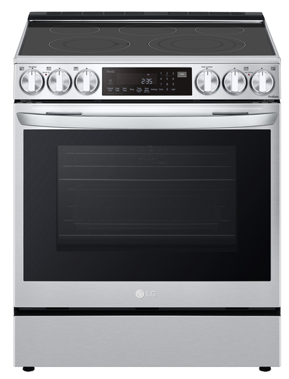 LG 6.3 cu ft Electric Range with InstaView - Stainless Steel