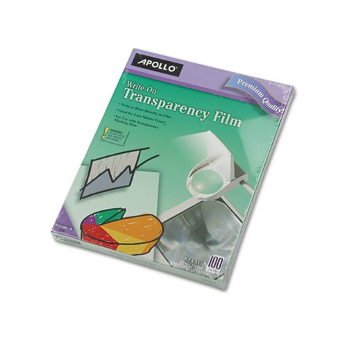 Write-On Transparency Film