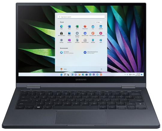 Samsung Galaxy Book Flex2 Alpha 13" Mystic Black Laptop Intel Core i7-1165G7 16GB RAM 512GB SSD, Intel Iris Xe Graphics
